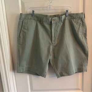 Polo‎ Ralph Lauren Green Flat Front Casual Shorts